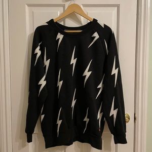 Aviator Nation bolt stitch sweatshirt